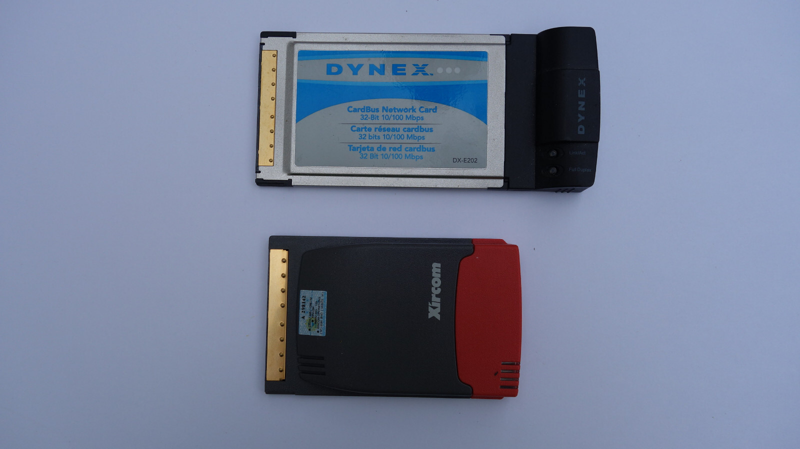 Xircom RealPort  RBEM56g-100 & Dynex DX-E202  PCMCIA Card