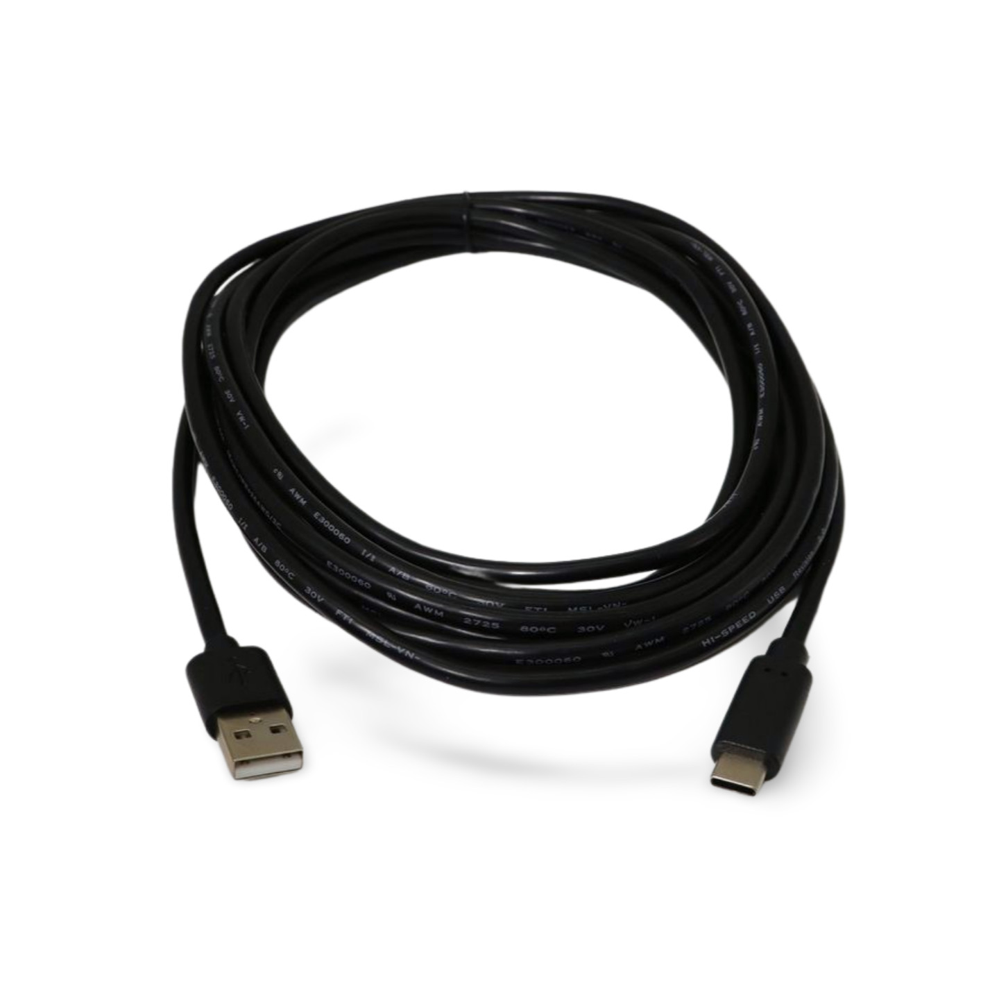 4m USB 2.0 SuperSpeed Type A to Type C Cable - Black