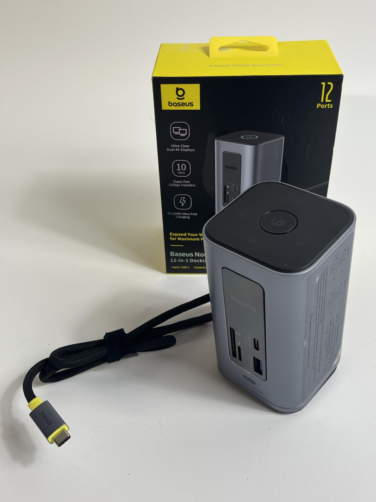 Baseus Spacemate Nomos Air Docking Station 12-in-1 *damage