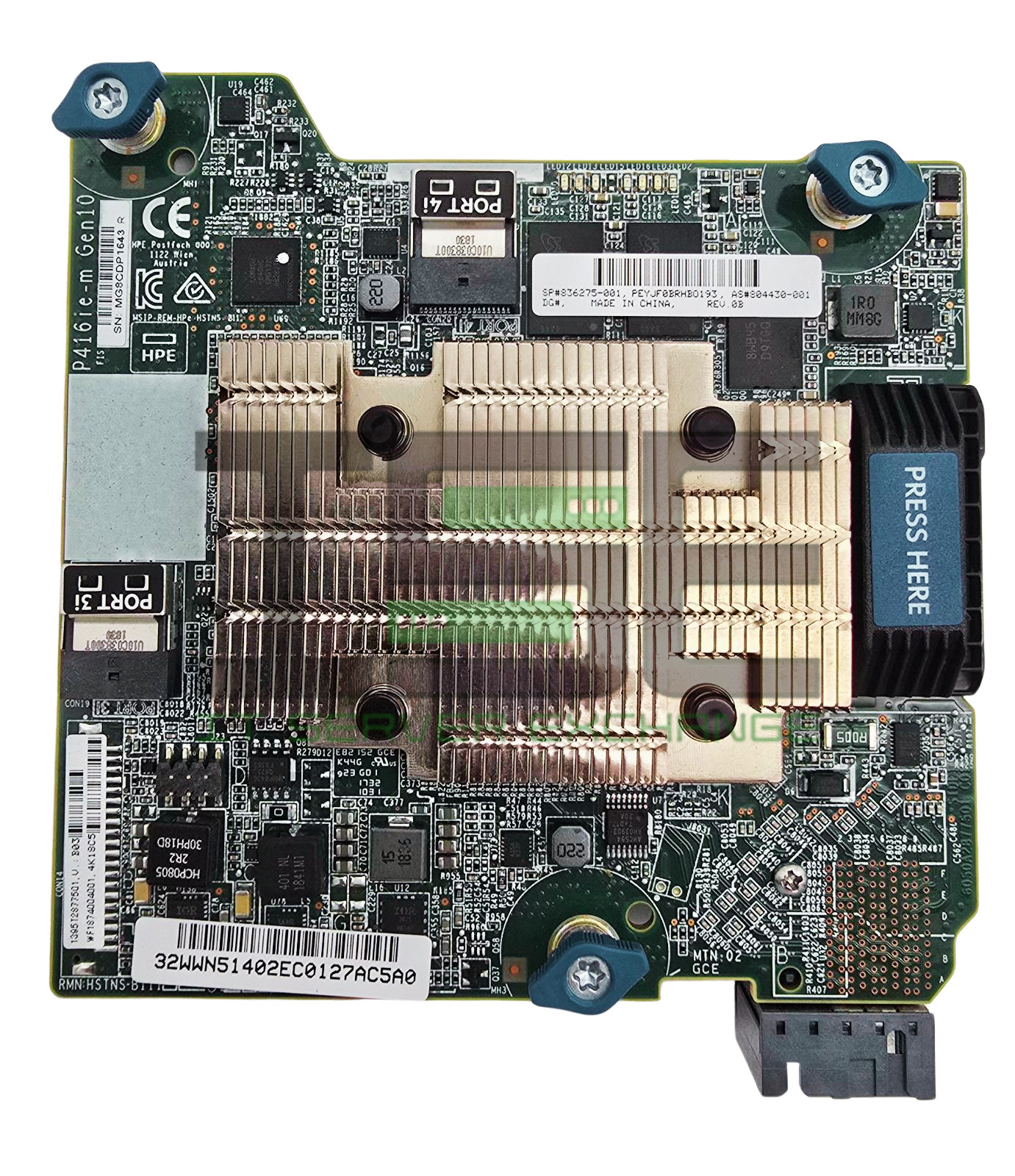 HP 836275-001 P416ie-m Gen 10 Smart Array 12G SAS Controller
