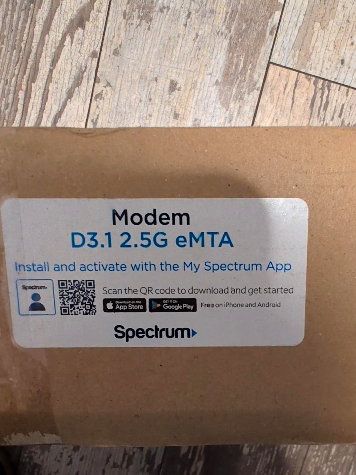 Spectrum ES2251 DOCSIS 3.1 2.5G eMTA Cable Modem Router for Spectrum Brown
