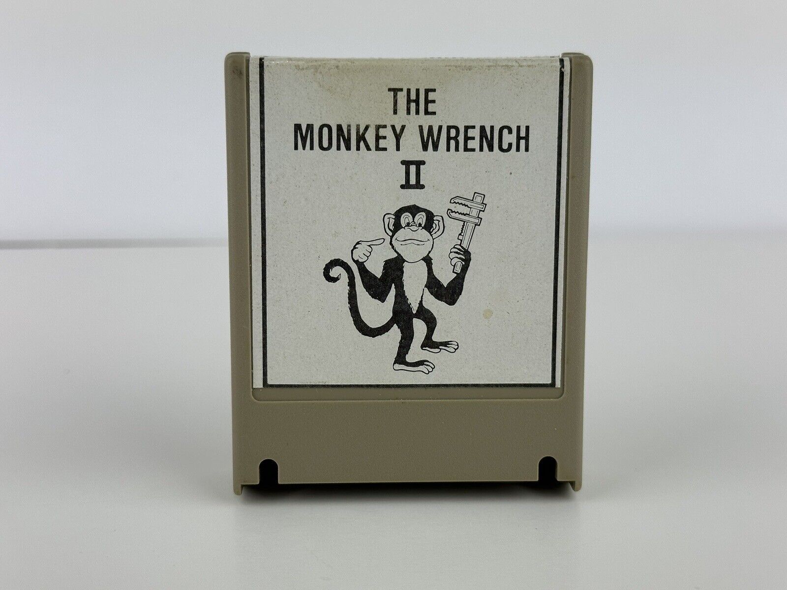 Vintage ATARI 800 Cartridge THE MONKEY WRENCH II Eastern House Software UNTESTED
