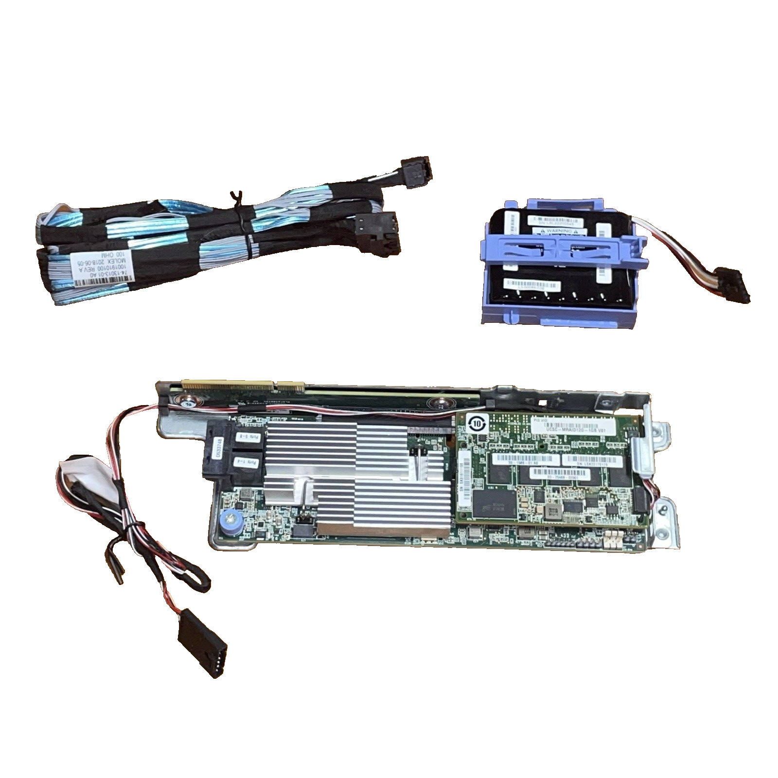Cisco UCSC-MRAID12G 8-Port 4GB Cache SAS RAID Controller +SAS Cable +BBU