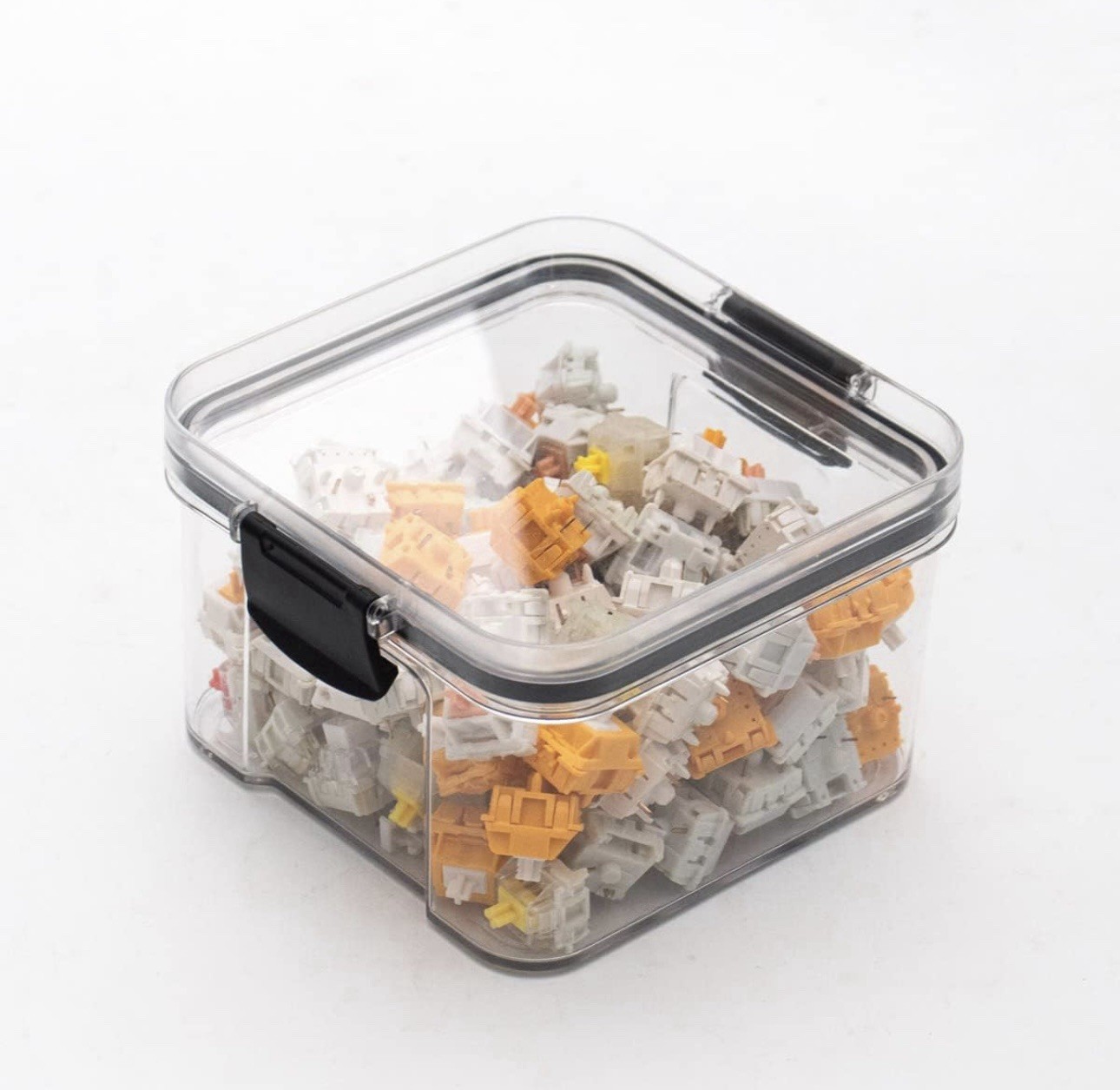 2 pcs Keyboard Switch Container, Switch Storage Box, Mechanical Keyboard Keyc...