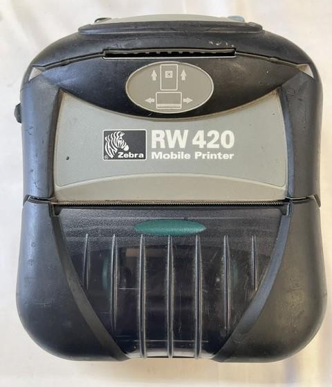 Zebra RW 420 Mobile Thermal Printer R4D-0UKC010N (No charger)