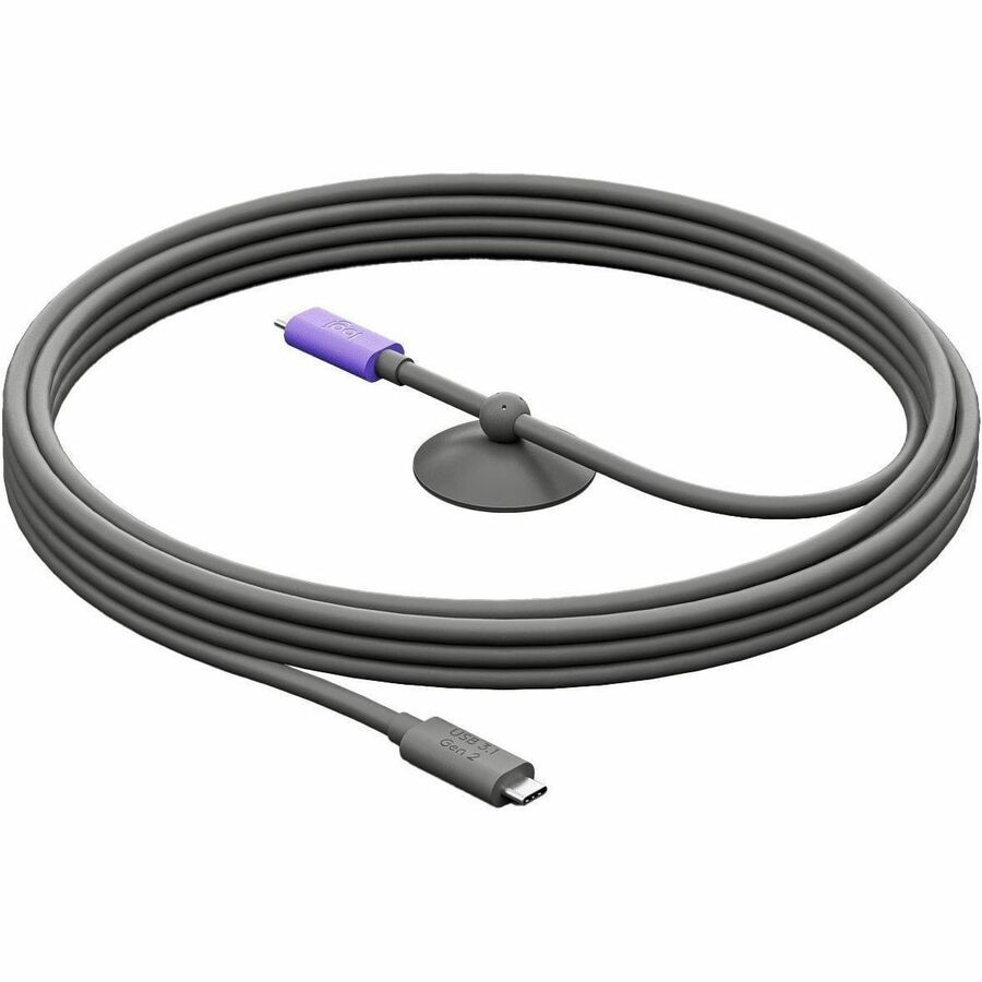 Logitech Active USB Cable TAA-certified | Single-cable BYOD connection with
