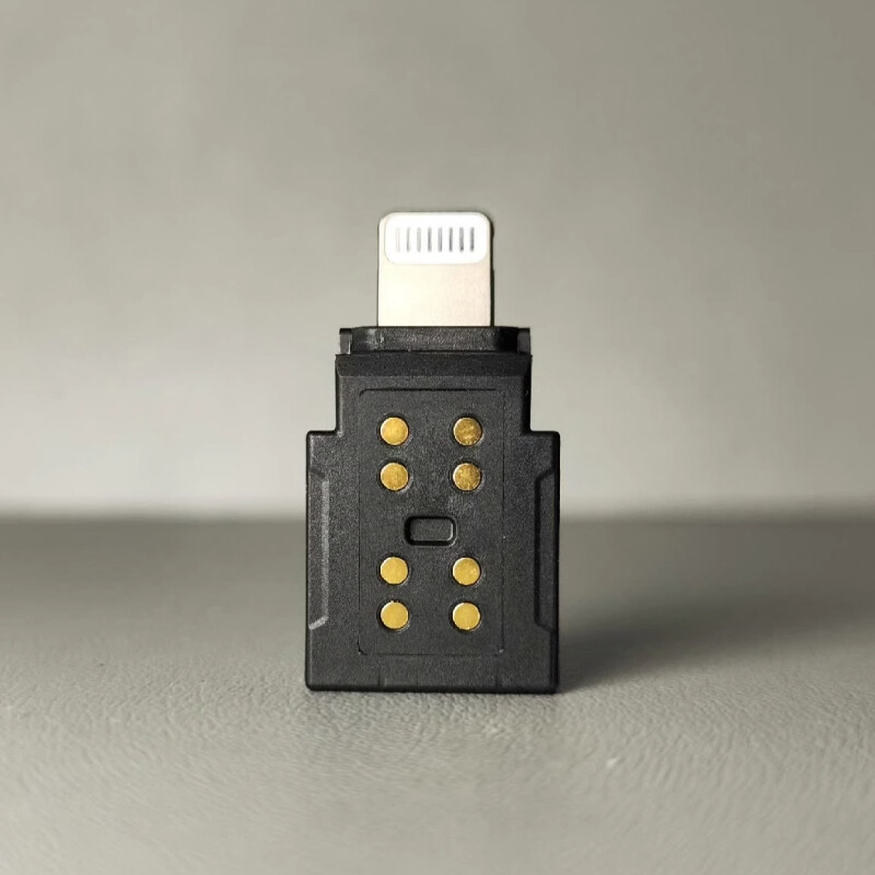 For DJI Mic2 Microphone to iPhone Lightning Phone Connector Adapter