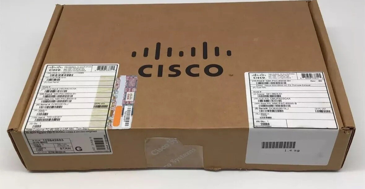 Cisco 650 Watt Power Supply For Nexus 9300 N9K-PAC-650W-B