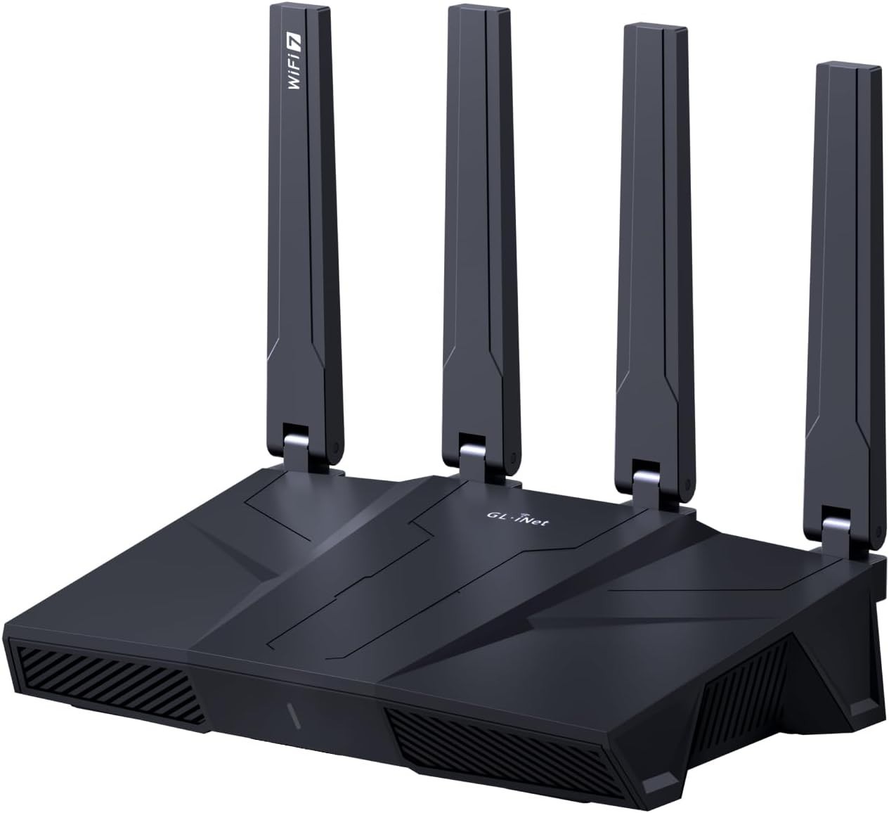 GL.iNet Flint 3 Wi-Fi 7 Router Tri-Band 9 Gbps 5x2.5G VPN