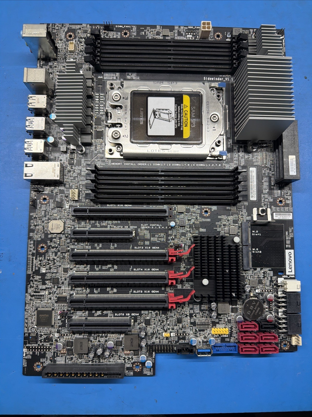 Lenovo Thinkstation P620 Motherboard Model 30E1
