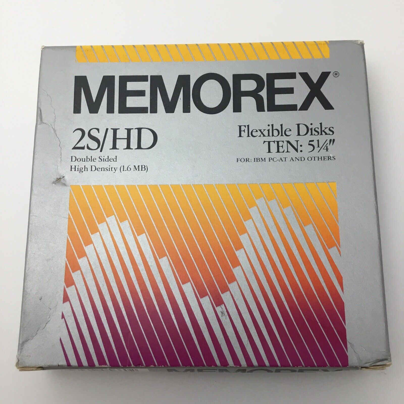 Memorex 2S/HD Flexible Floppy Diskettes (10) 5 ¼” Double Sided