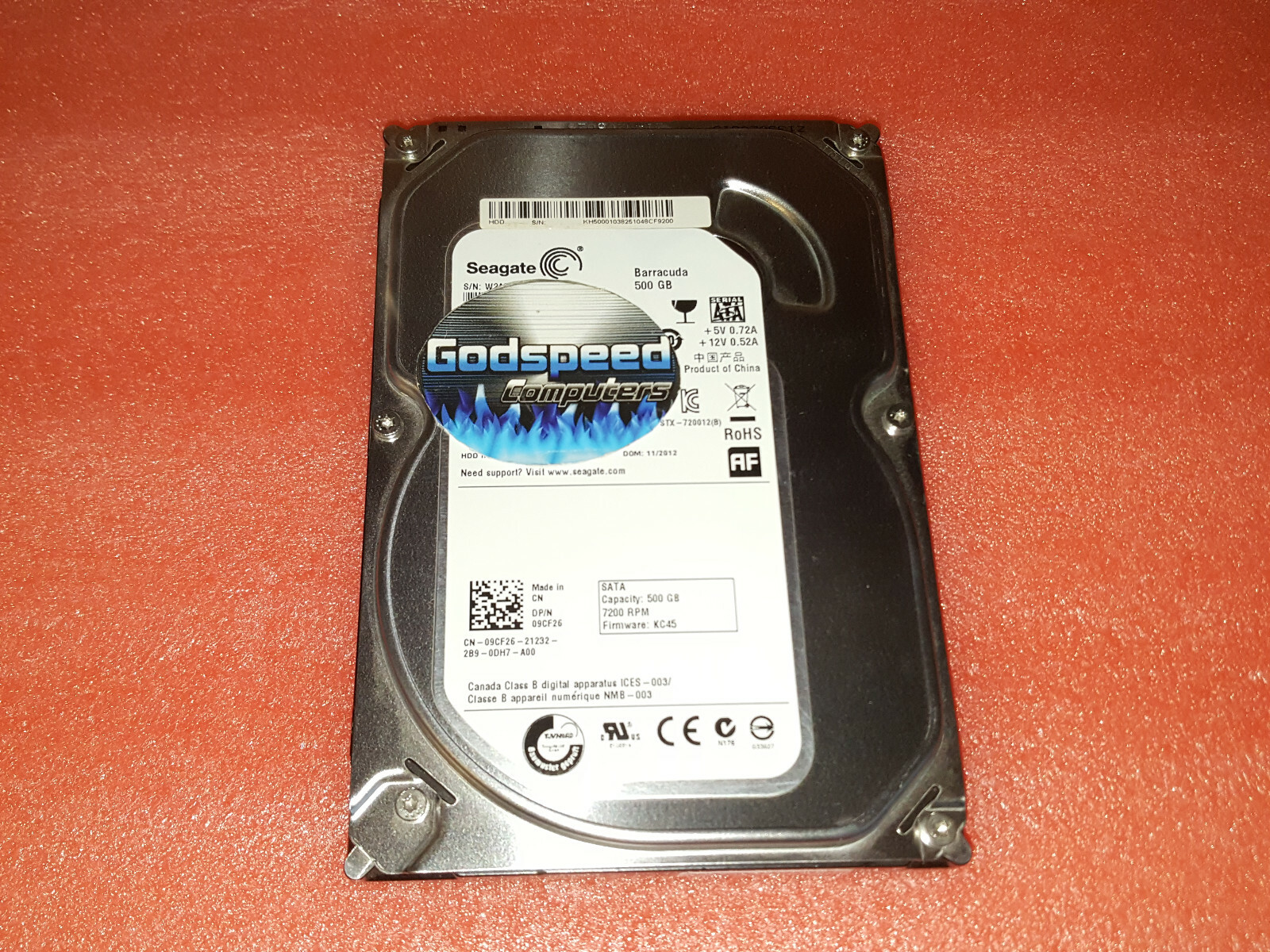 HP Pavilion p6-2133w - 500GB SATA Hard Drive w/ Windows 10 Pro 64-Bit Installed