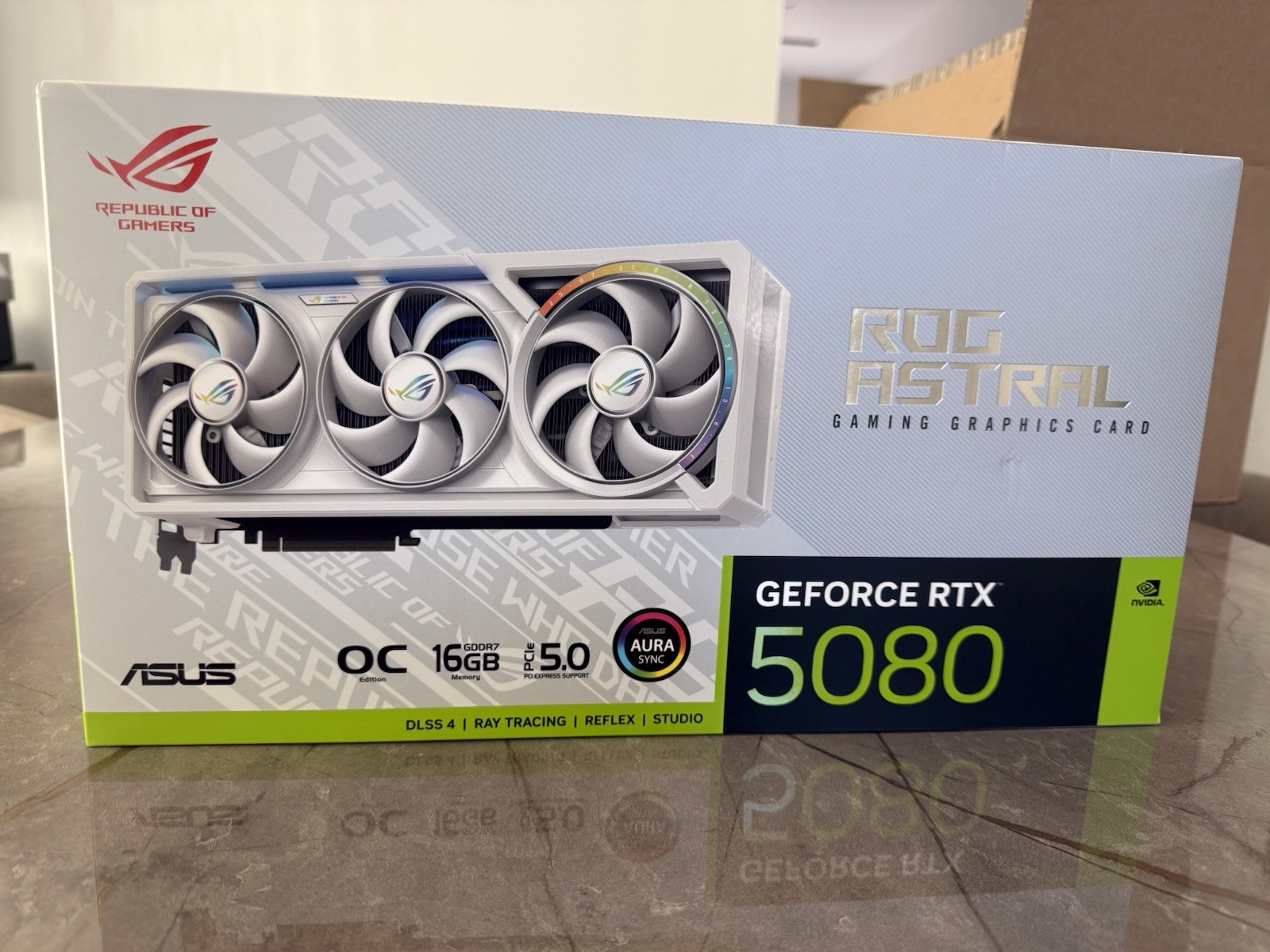 ASUS ROG Astral NVIDIA GeForce RTX 5080 16GB GDDR7 OC Edition