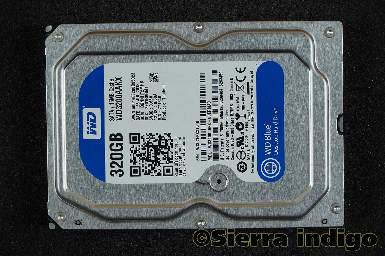 Western Digital WD Caviar Blue WD3200AAKX-00ERMA0 320GB SATA Hard Disk