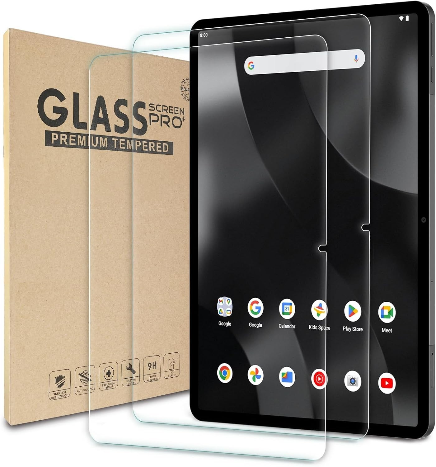 2 PCS Screen Protector for ONN 13" Pro Tablet (2026 Model) Tempered Glass Saver