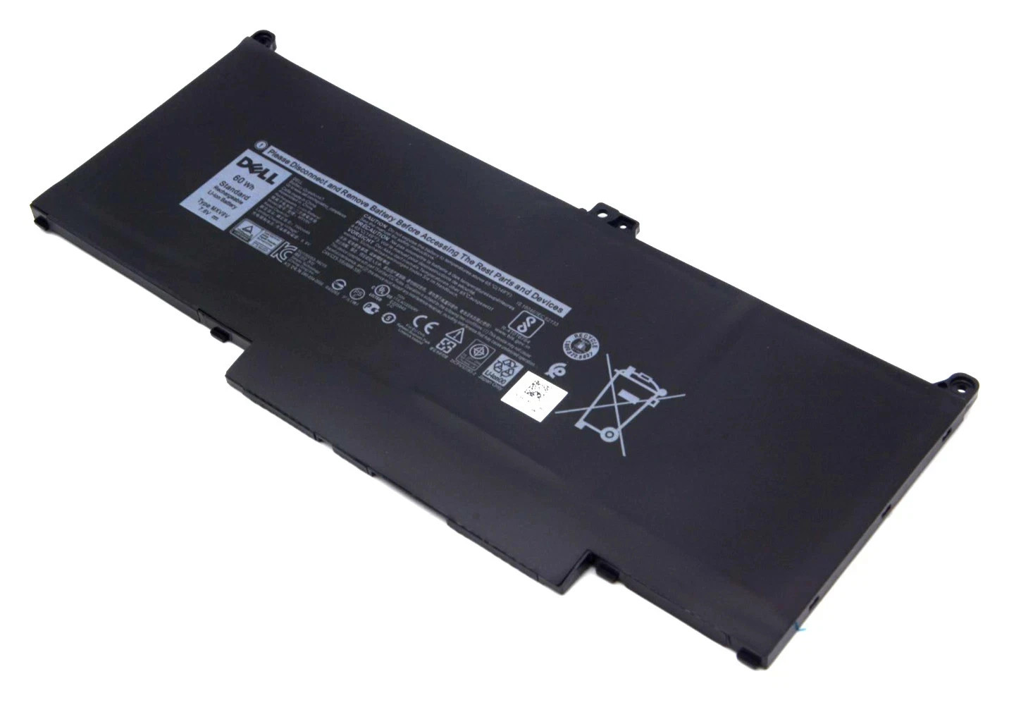 Genuine MXV9V Laptop Battery For Latitude 5300 5310 2-in-1 Series 7300 7400 60WH