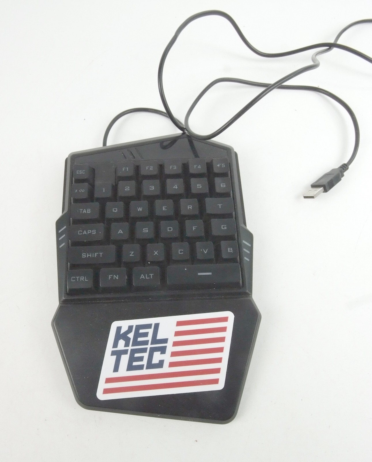 Kel Tec BUGHA One-handed Keyboard Black Good Condition. Tested.