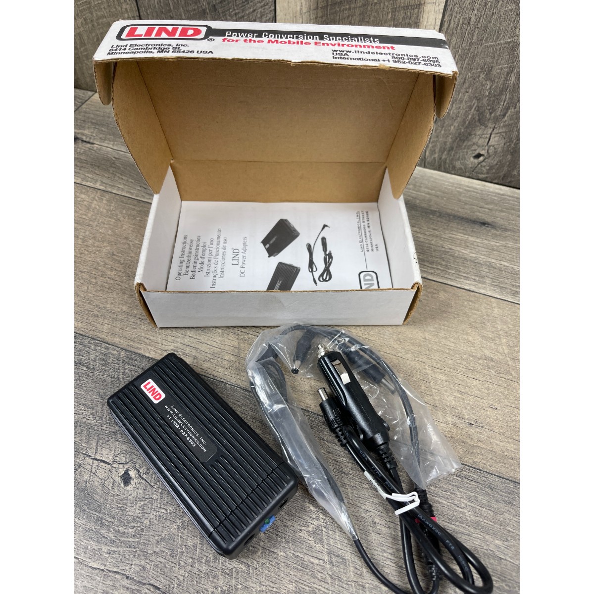 Lind DE2035-1317 Automobile Adapter for Dell Latitude Laptops D400, D500, D600