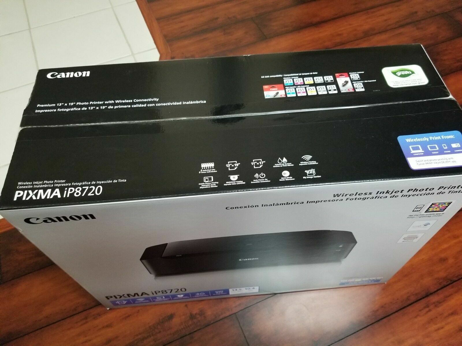 Brand New Canon Pixma ip8720 Wireless Inkjet Photo wide-format 13X19 Printer