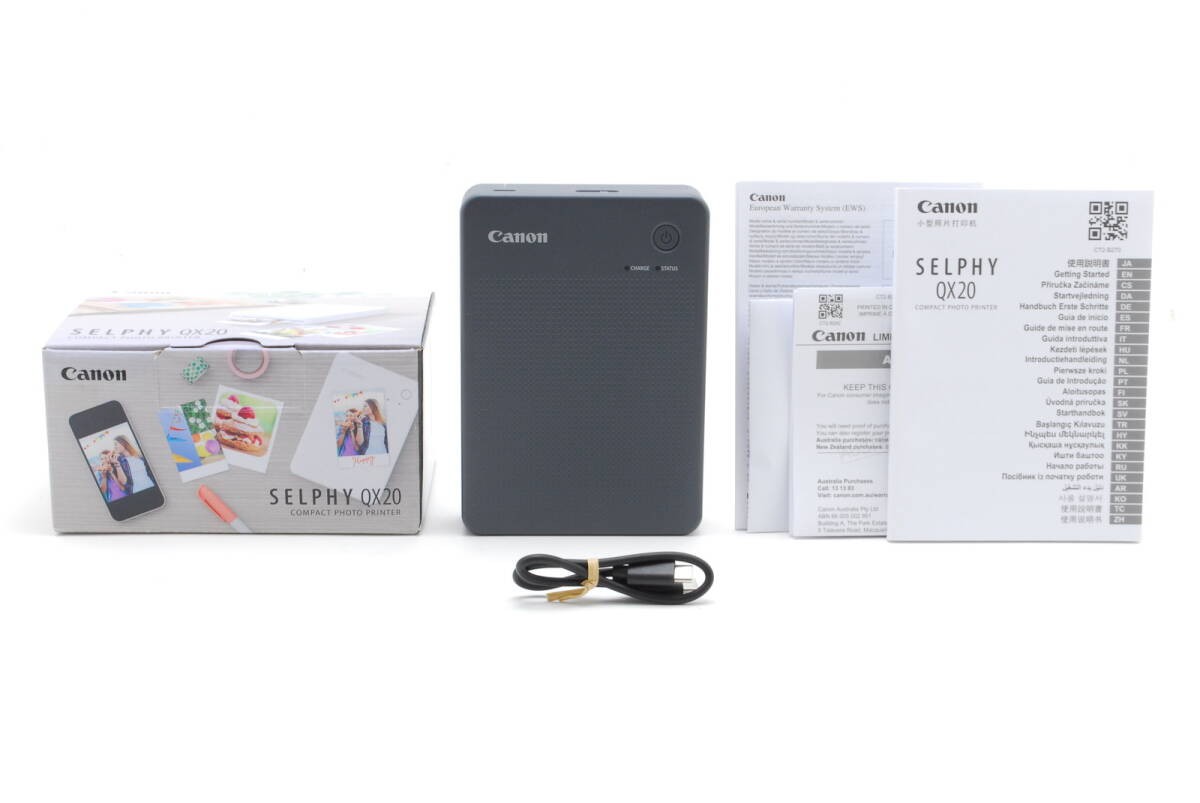 Canon Smartphone Printer QX20 Dark Gray NEW