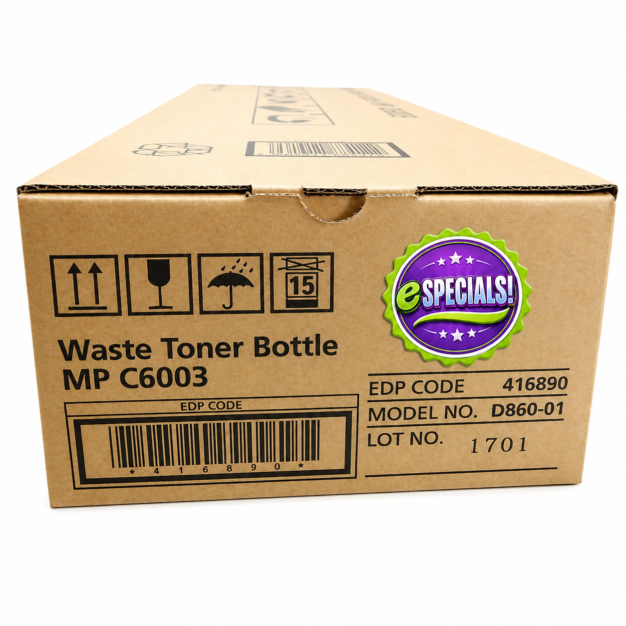 Genuine Ricoh 416890 Waste Toner Bottle, New Sealed Box, We Ship Fast