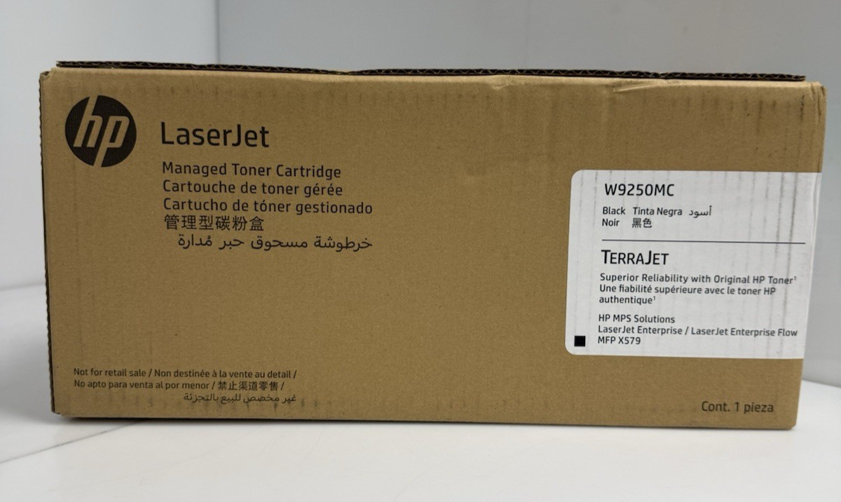 HP LaserJet W9250MC Black Managed Toner Cartridge