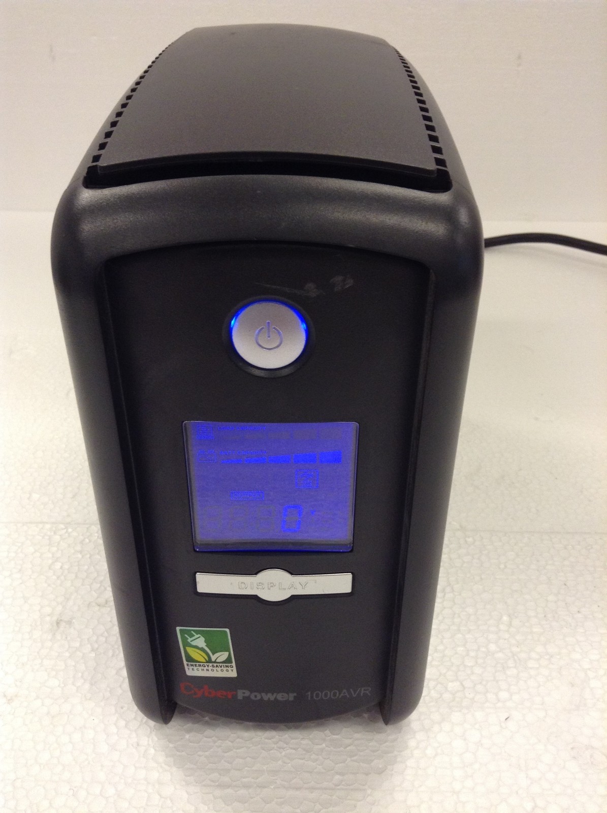 CyberPower CP1000AVRLCD 120V 600W UPS Battery Back Up Surge Protector 