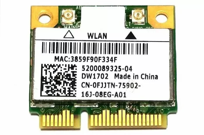WiFi Wireless Module Card Dell Inspiron 17R - N7110 Atheros AR5B195