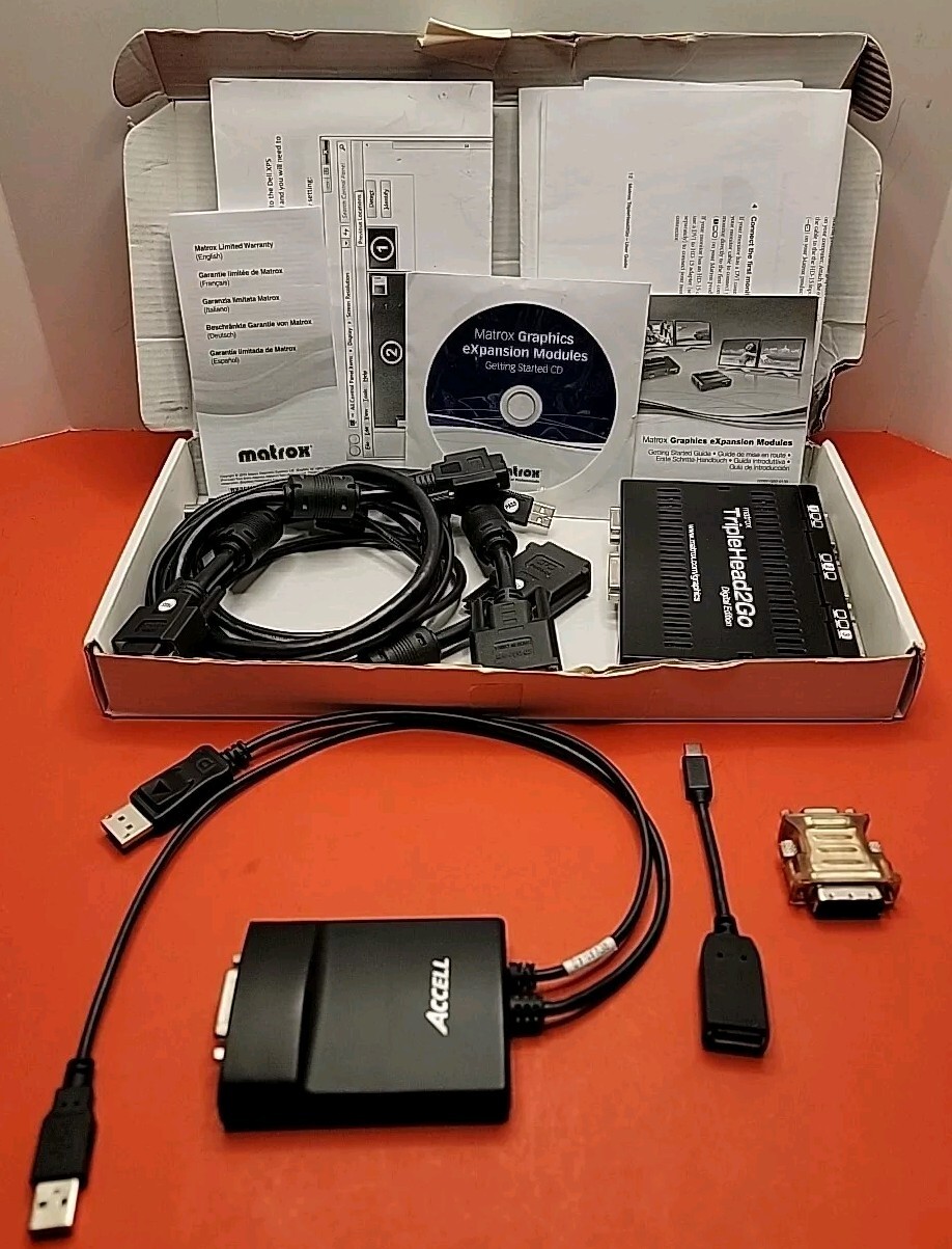 Matrox TripleHead2Go T2G-D3D IF External Multi-Display Adapter-Digital Edition 