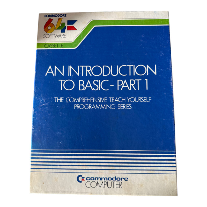 Commodore 64 Software An Introduction to BASIC - Part 1 Cassette