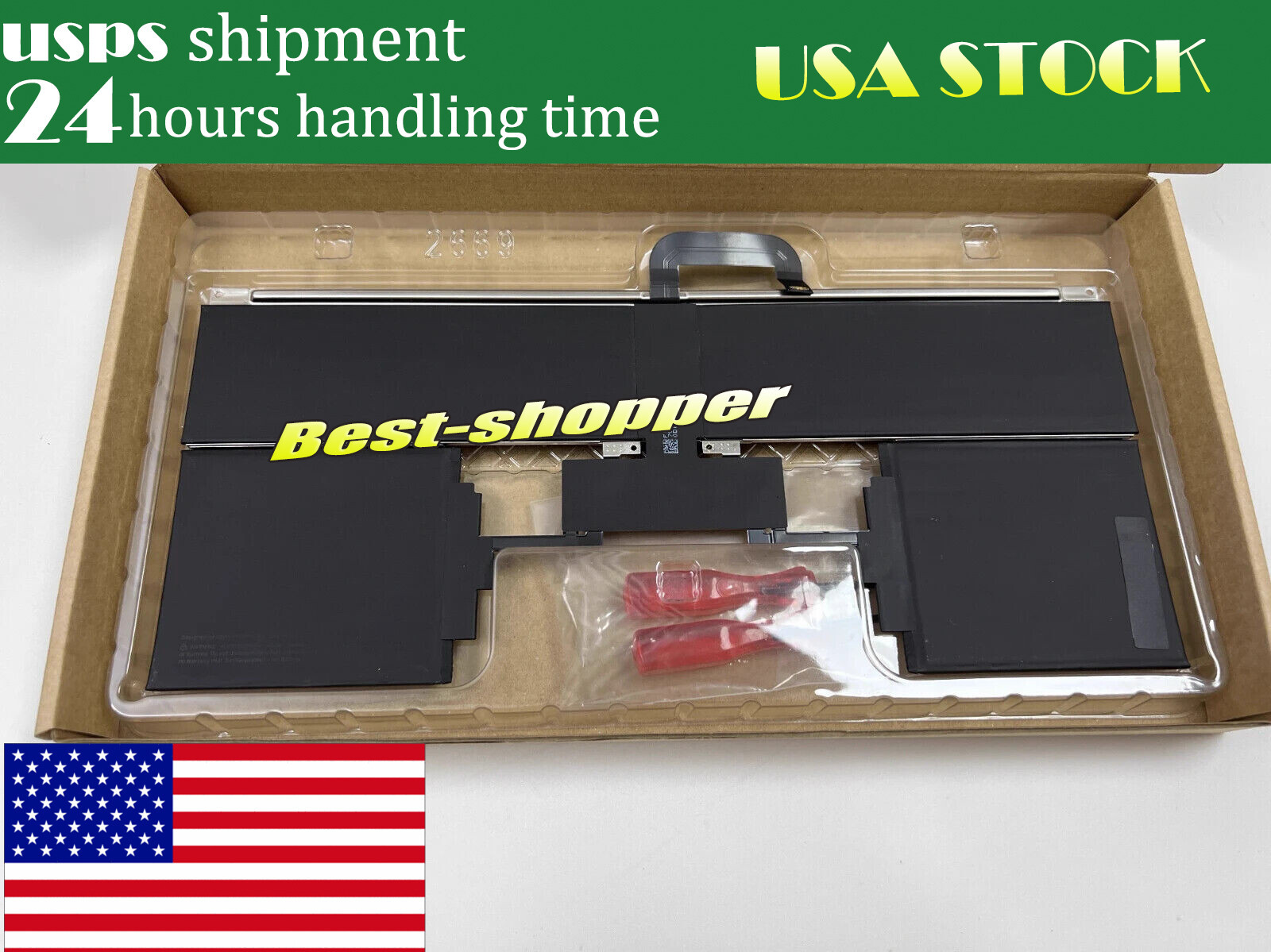 US New Genuine A2681 A2669 Battery For Apple MACBOOK AIR 13" M2 2022 prompt 3day
