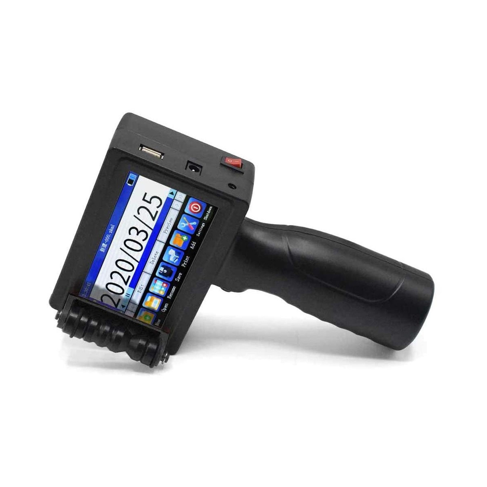 TOAUTO Portable Intelligent Upgraded Handheld Inkjet Printer HP-003 with 3.7 ...