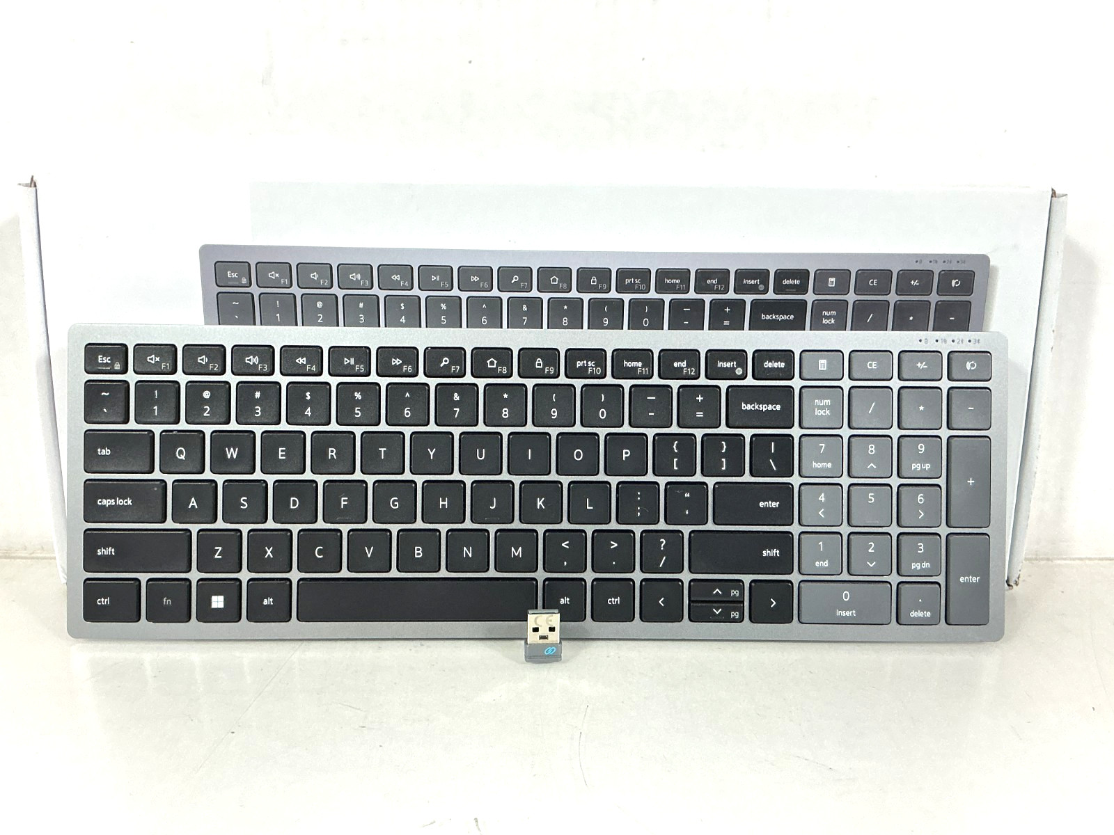 Dell Compact Multi-Device Wireless Keyboard KB740 - KB740-GY-R-US