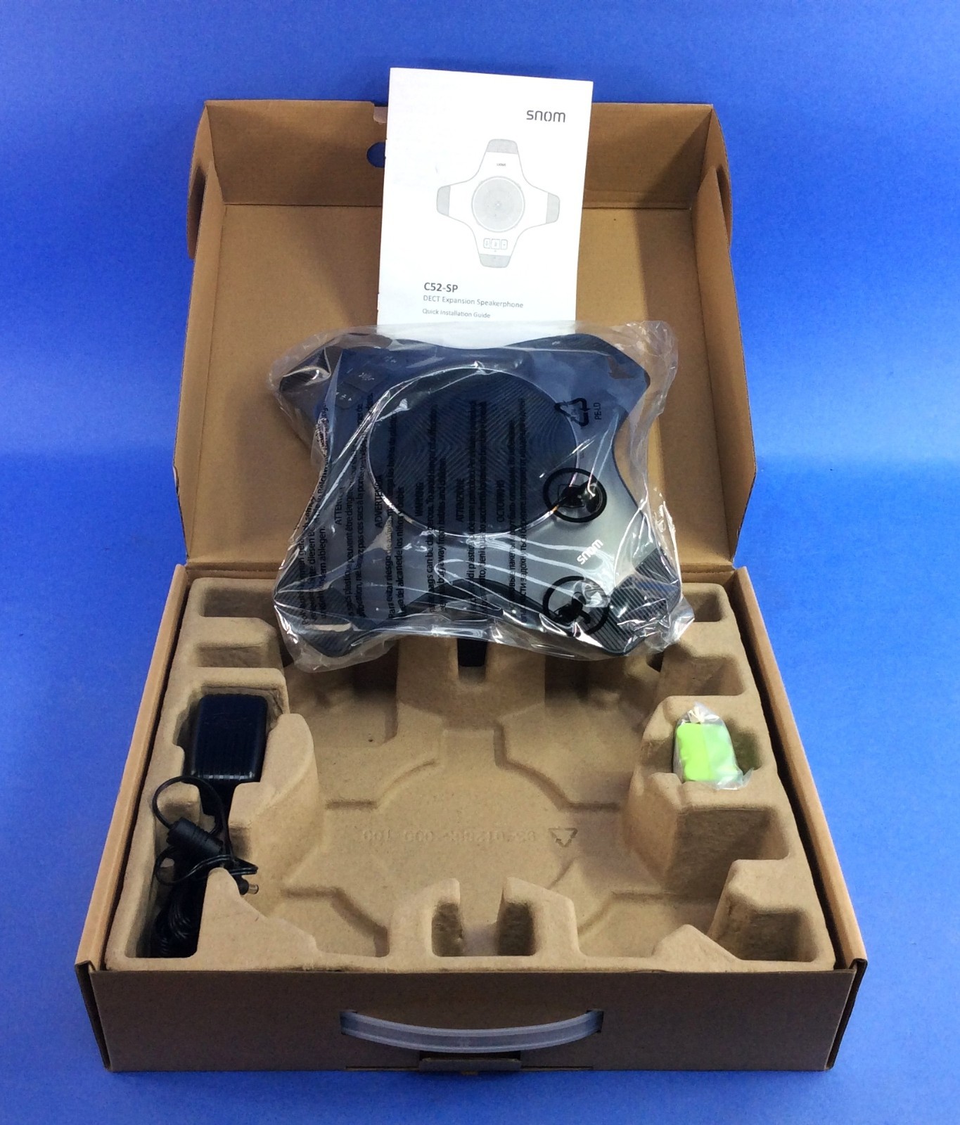 SNOM C52-SP Wireless DECT Expansion Speakerphone System  - NIB