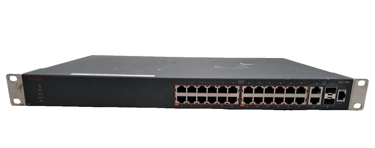 Avaya AL3500a11-e6 3526T-PWR+ 24-Port Switch
