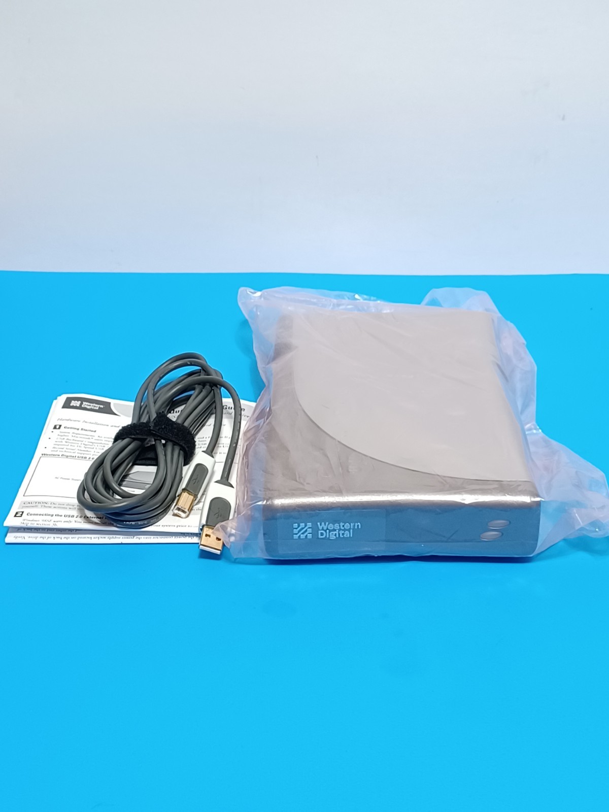 NEW ~ Western Digital WD 80GB WD800B008-RNN Portable USB 2.0 External Hard Drive