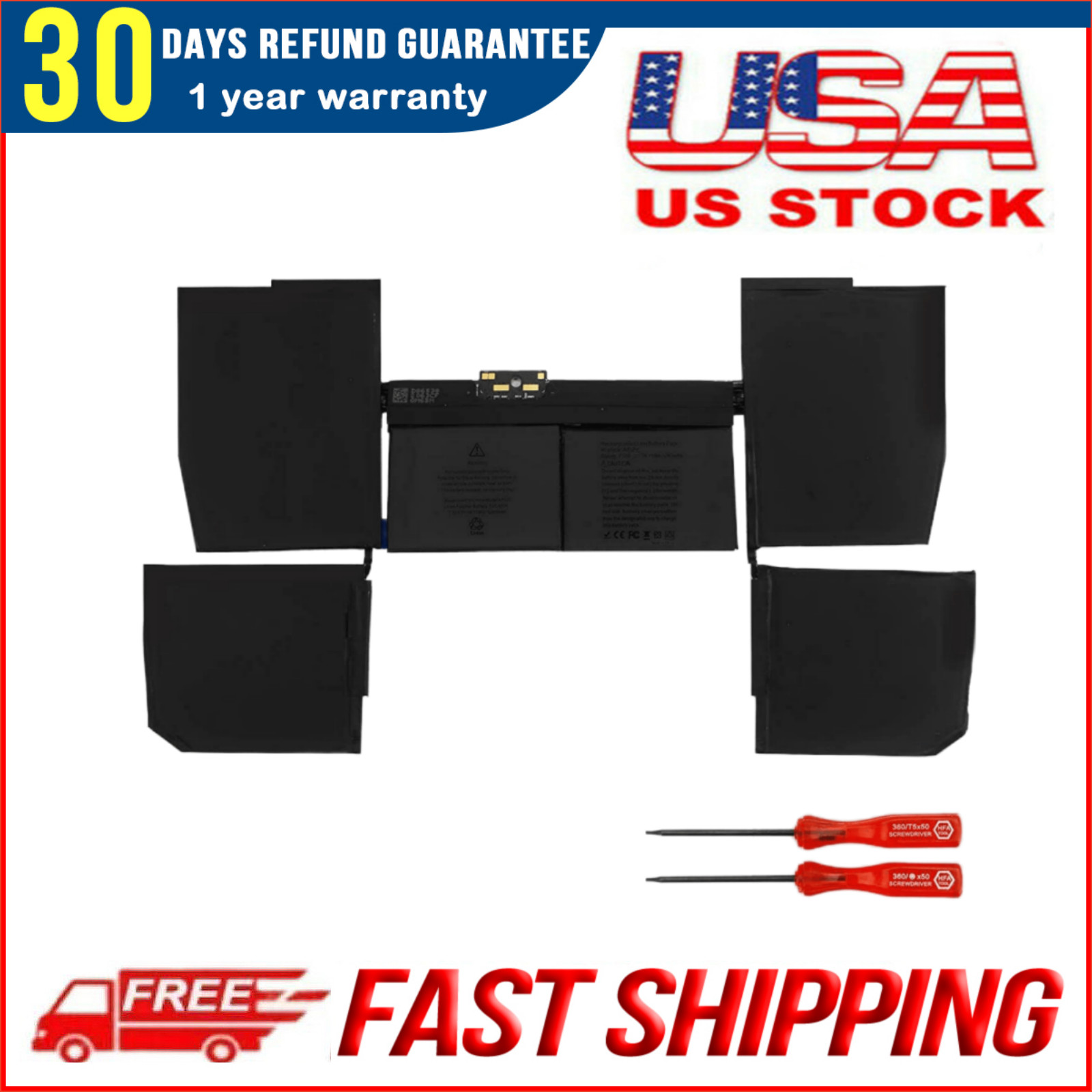 Genuine A1527 A1534 Battery For Apple MacBook 12 A1705 Early 2015 2016 Mid 2017
