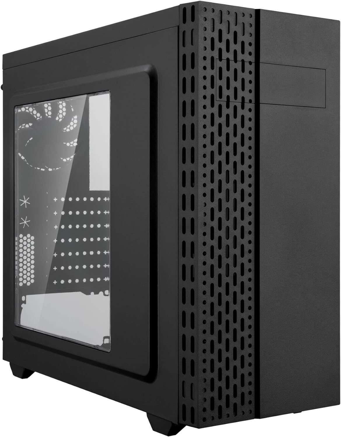 Rosewill Zircon T ATX Mid Tower Gaming PC Computer Case with Side Panel Window