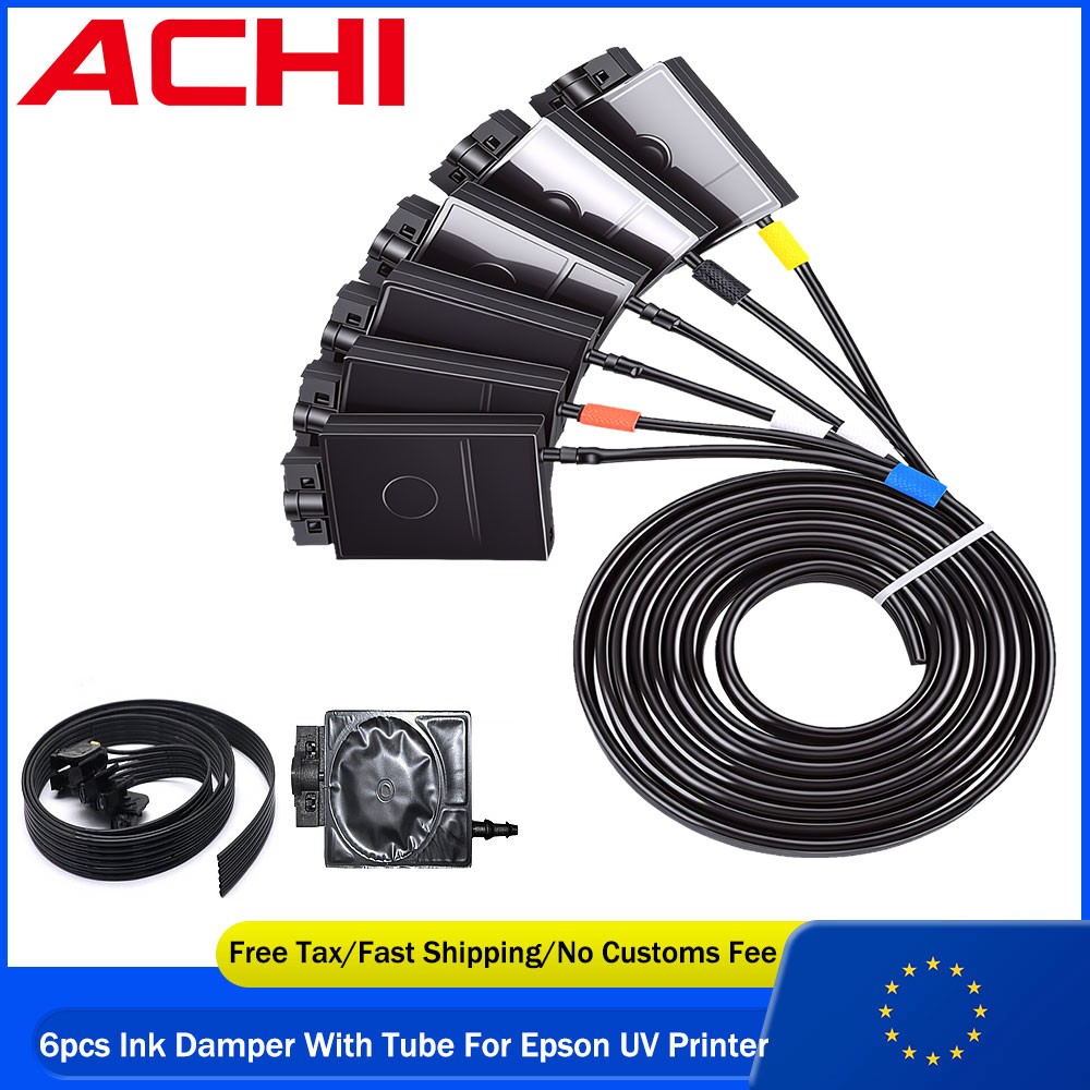 Brand New ACHI UV Ink Damper Ink Sac With Tube for R1390/L800/DX5 UV Printer