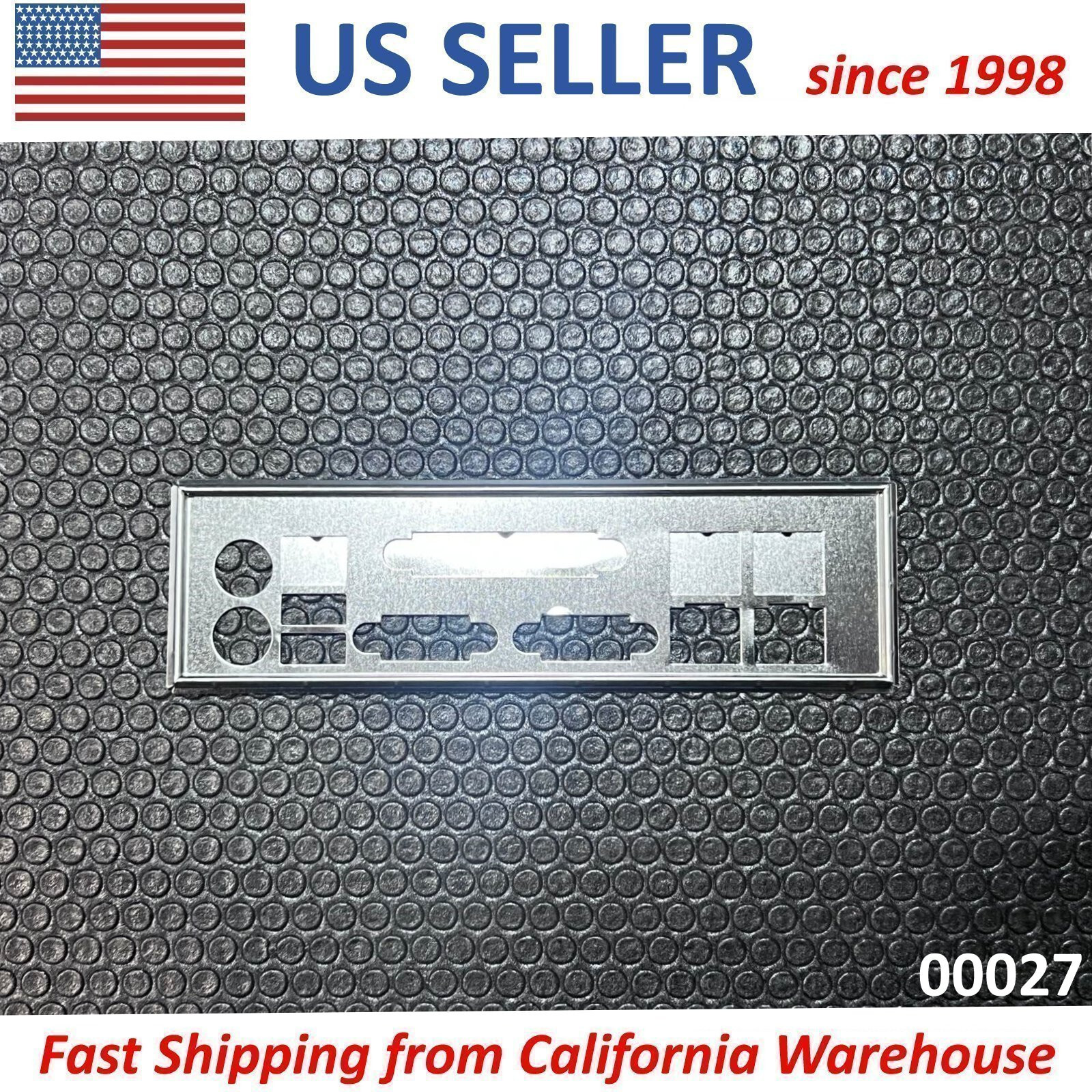 I/O Shield Server SuperMicro MCP-260-00027-0N X8SIE-LN4F H8DGi-F H8SML-iF Plate