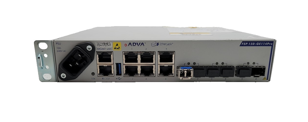 ADVA FSP 150-GE114Pro Ethernet Access Device