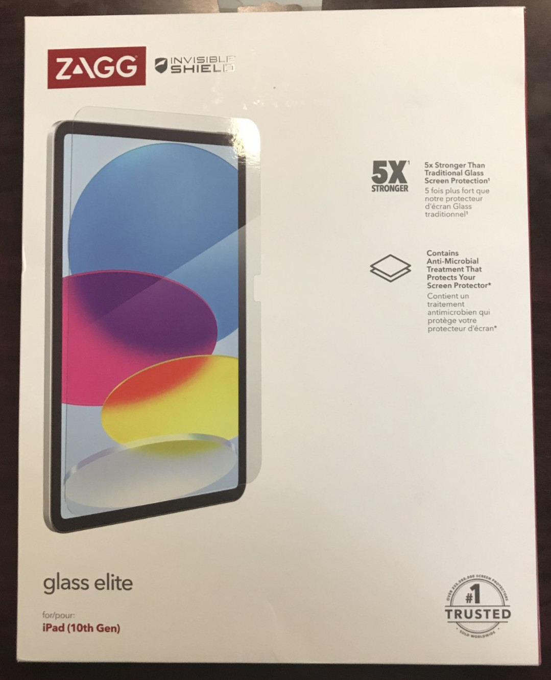 NEW SEALED Zagg InvisibleShield Glass Elite Screen Protector Apple iPad 10th Gen