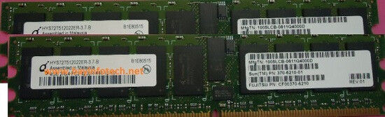 X7803A 2:370-6210 8GB (2x4GB) Memory Modules Original Sun Fire/Netra T1000/T2000