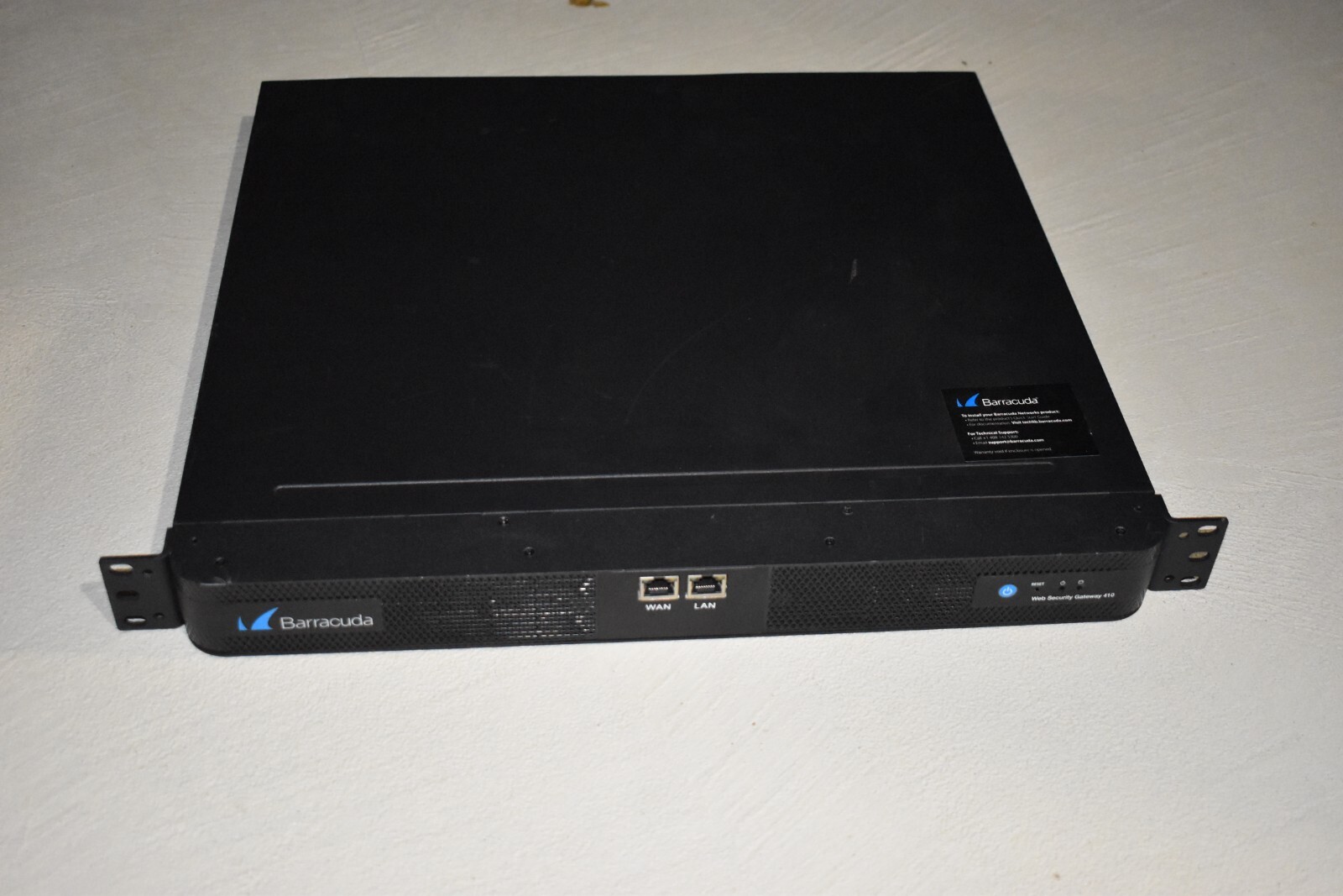 Barracuda 3-port Gigabit Rackmount PFsense Firewall Quad i7-6700 AES-NI 16GB RAM