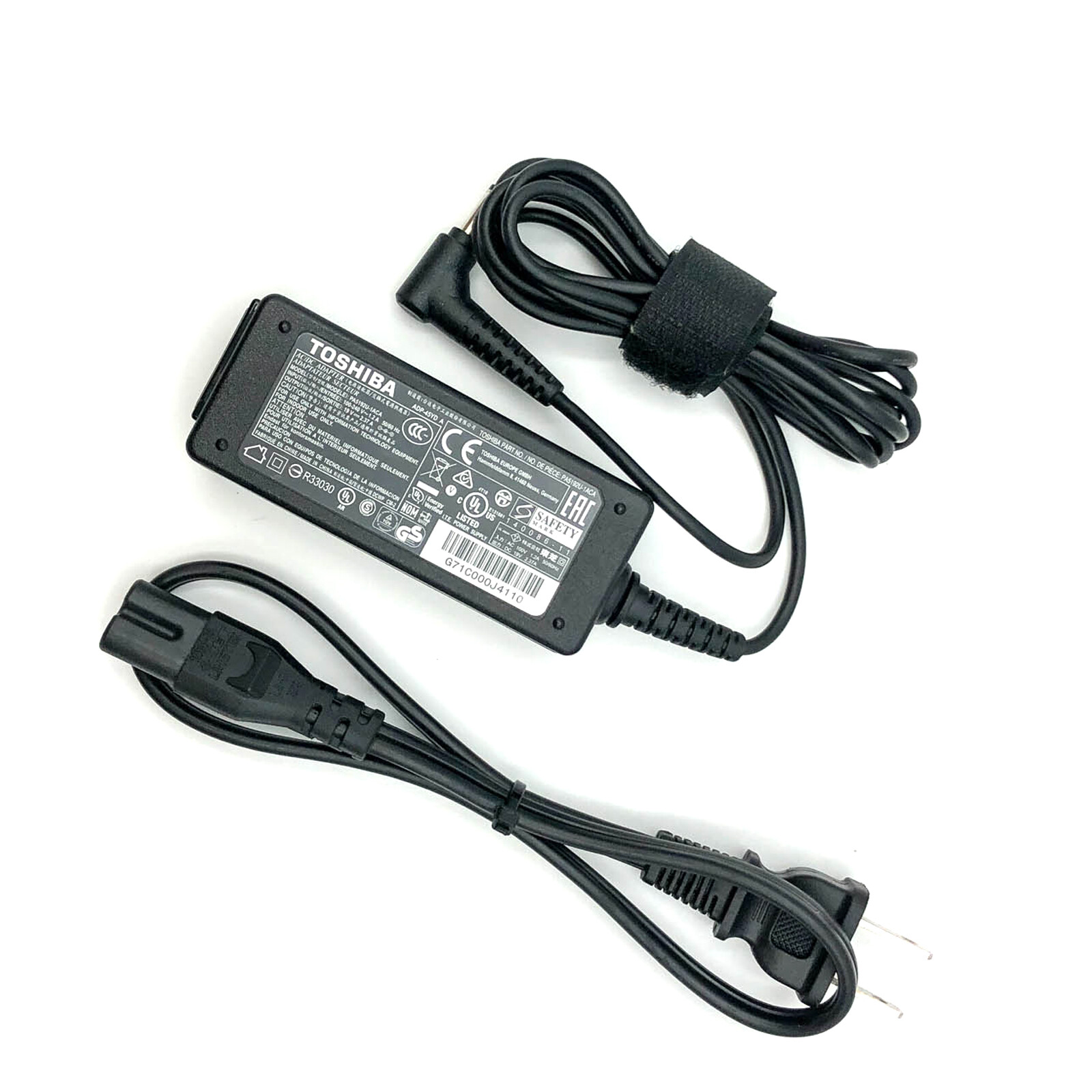 Genuine Toshiba AC Adapter for Toshiba Chromebook 2 CB35 CB35-B CB35-C Series