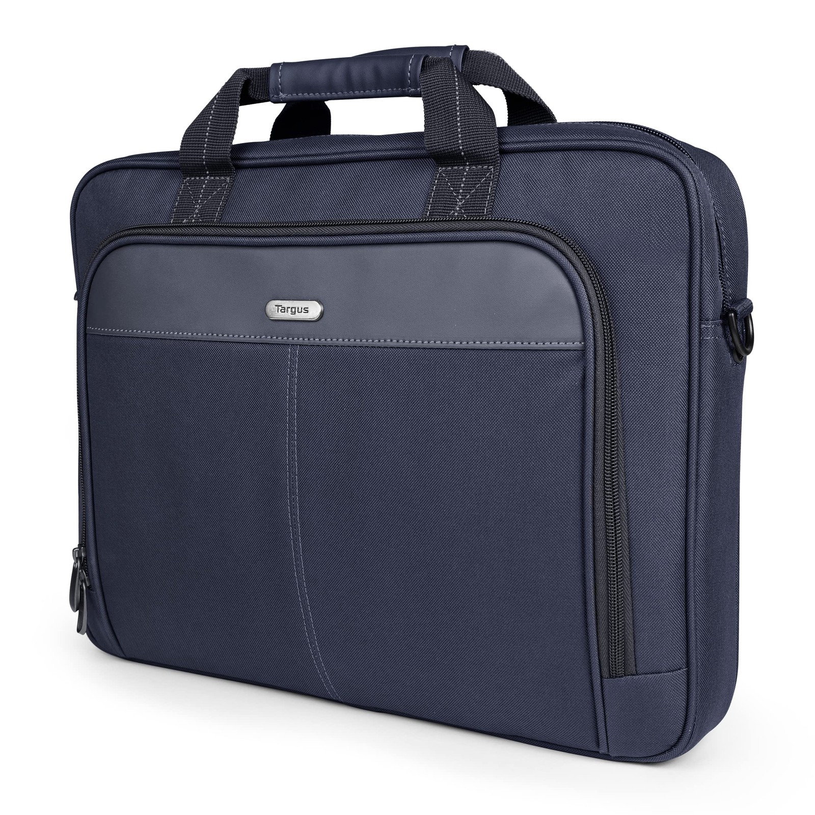 Targus 15-16 Inch Classic Slim Laptop Bag, Blue - Ergonomic 16 inch,