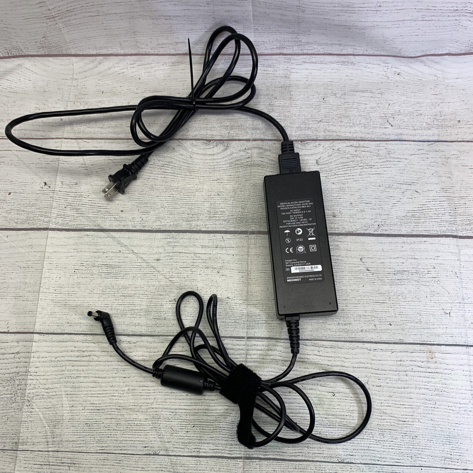 Genuine Inogen AC/DC Adapter PSU BA-501, For G5 Concentrators with Power Cord