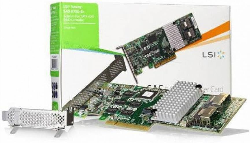 LSI00214 LSI MegaRAID 3Ware 9750-8i 6Gb/s SAS SATA RAID Card New Retail Package
