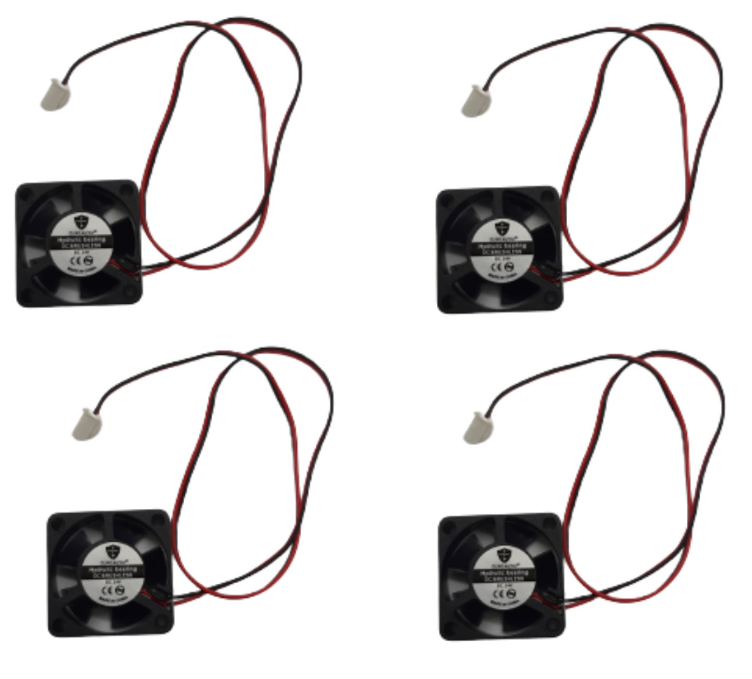4x 24V 30mm Cooling Fan 3010 30x30x10 DC 3D Printer 2-Pin For V6 Hotend Extruder