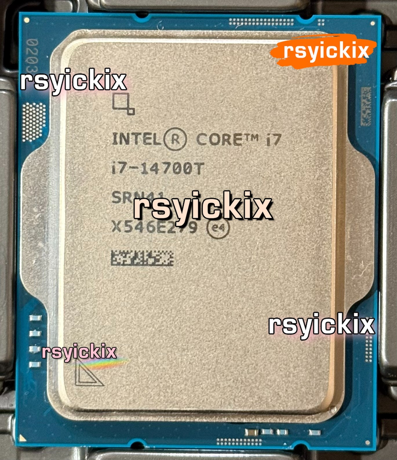 Intel CM8071504820908 SRN41 Core i7 processor 14700T CPU TESTED Functioning prop